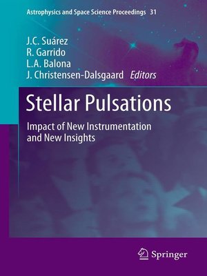 cover image of Stellar Pulsations
